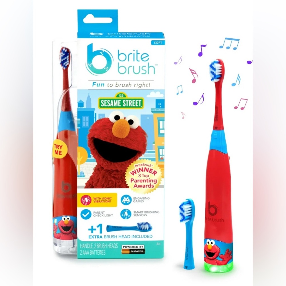 BriteBrush Elmo Kids Electric Toothbrush